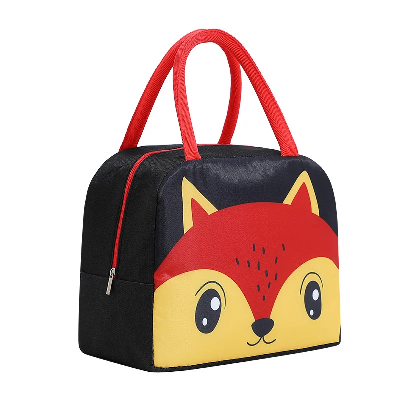 Fun Fox-Themen Isolierte Lunch Tasche