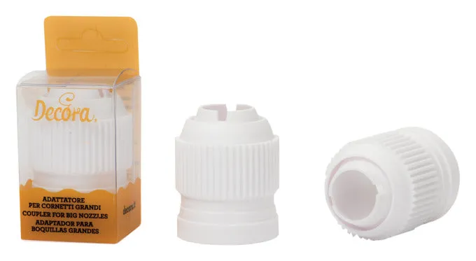 DECORA Adapter für 3D Spritztüllen ø 4x5.5xø 2 cm