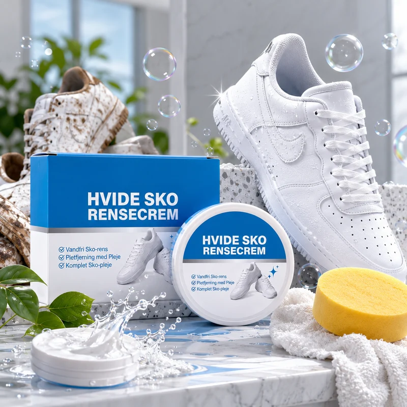 CleanKicks™ Schuhreinigungs-Creme für weiße Sneaker