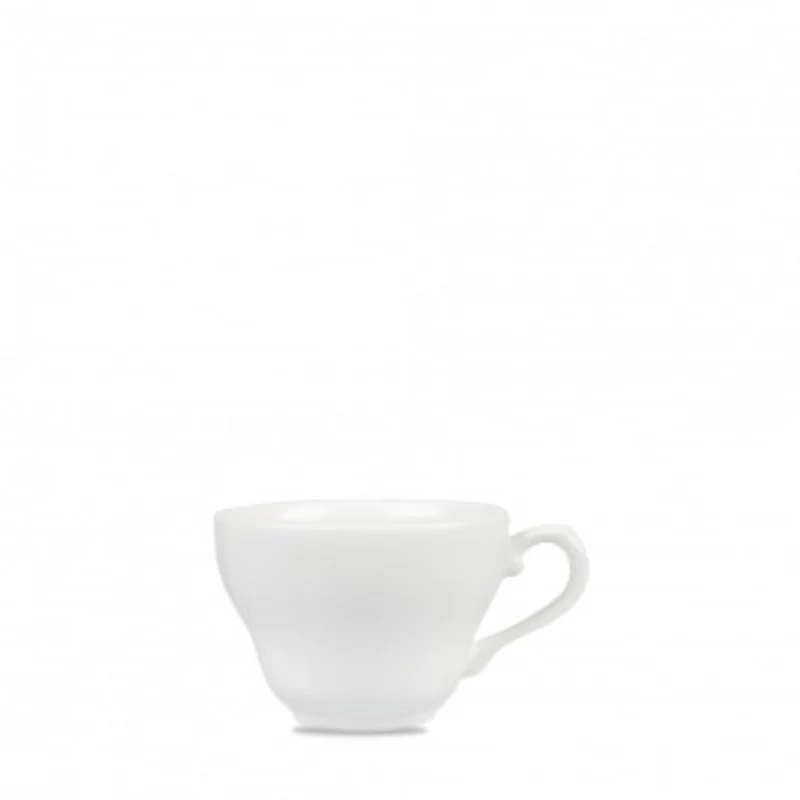 V.P. White Georgian Tee Tasse 19.8cl H7cm, D9cm