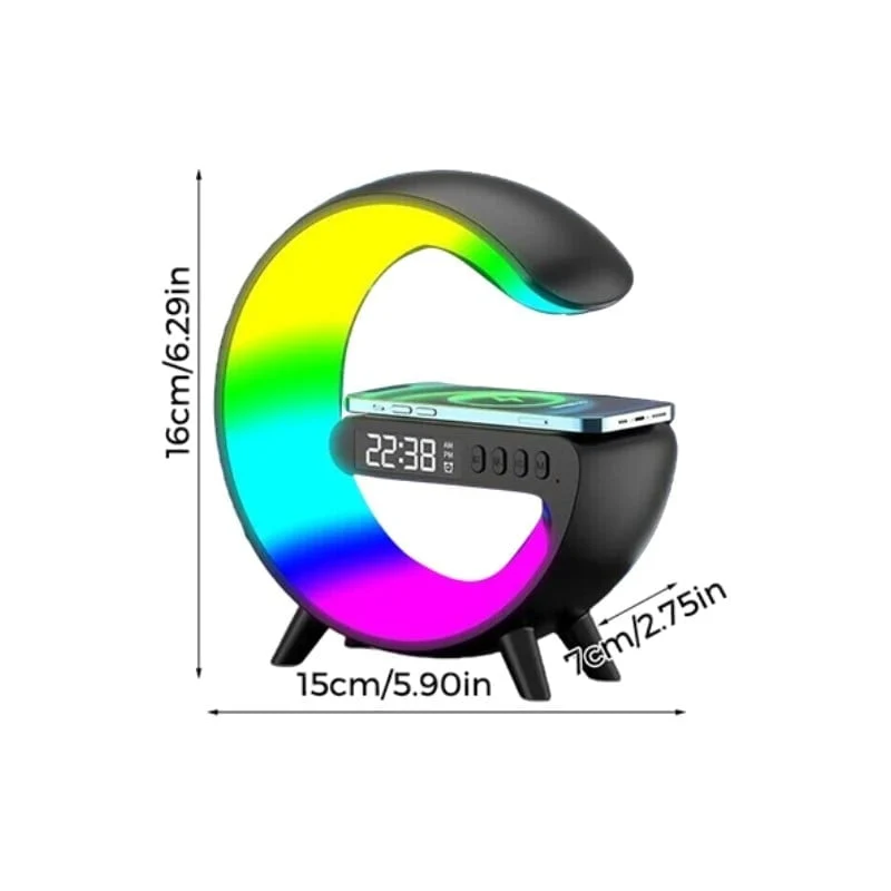 GlowG RGB Bluetooth Lautsprecher mit Ladefunktion