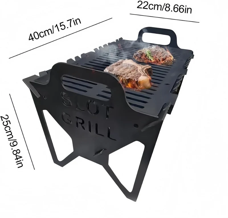 GoGrill Tragbarer Holzkohlegrill – Kompakt & Mobil