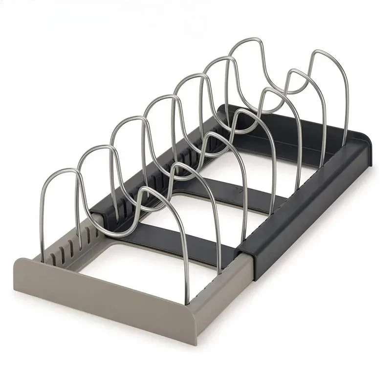1+1 GRATIS | Ausziehbarer Topfdeckelhalter & Pfannen Organizer