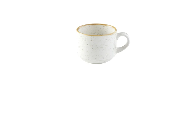 Stonecast Barley White Stapeltasse 22cl 8.5cm H7cm