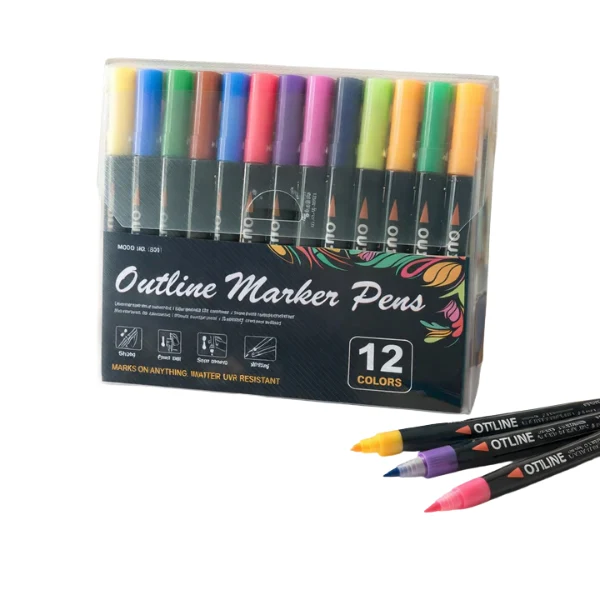 Metallic-Malstifte Set 12 Farben