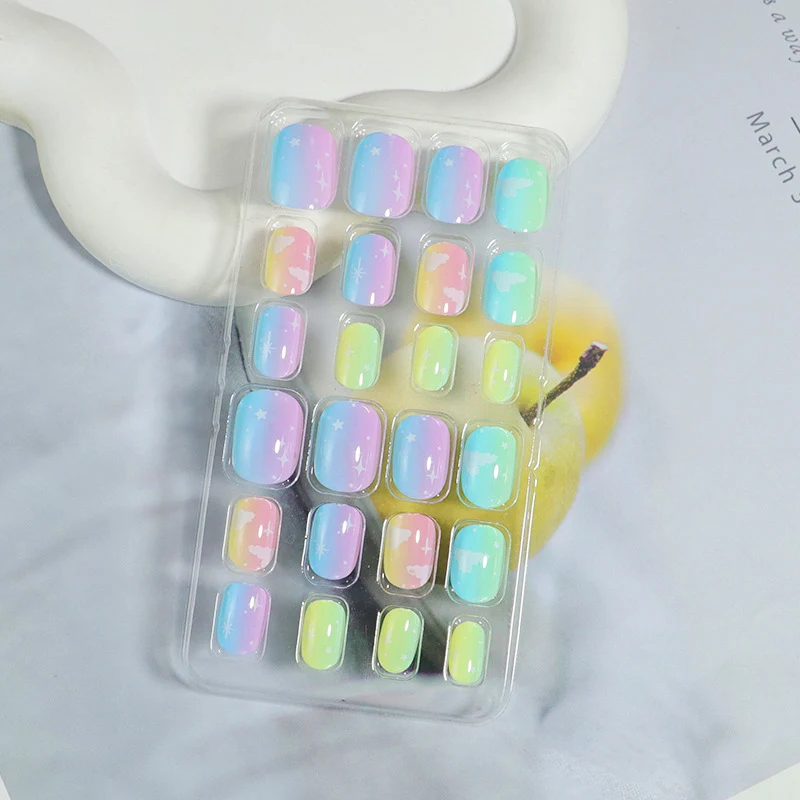 Gradient Press-On Nagelset Karnz