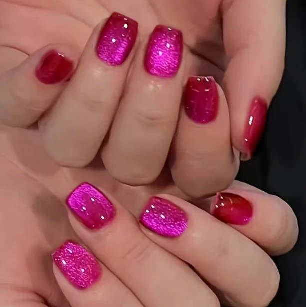 Glänzendes Ombre Press-On Nail Set Karnz