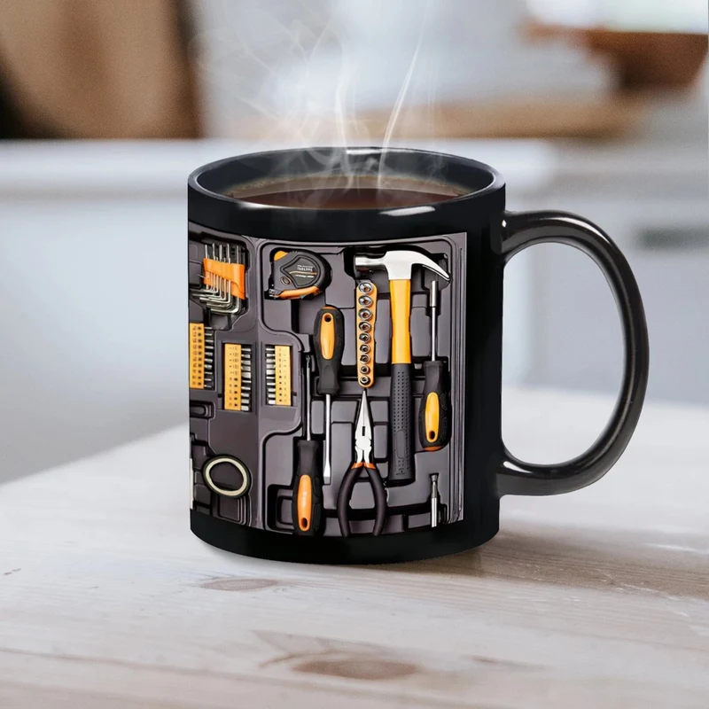 CraftMaster™ Precision Mug — Feier deine Macher-Power bei jedem Schluck mit robustem Style