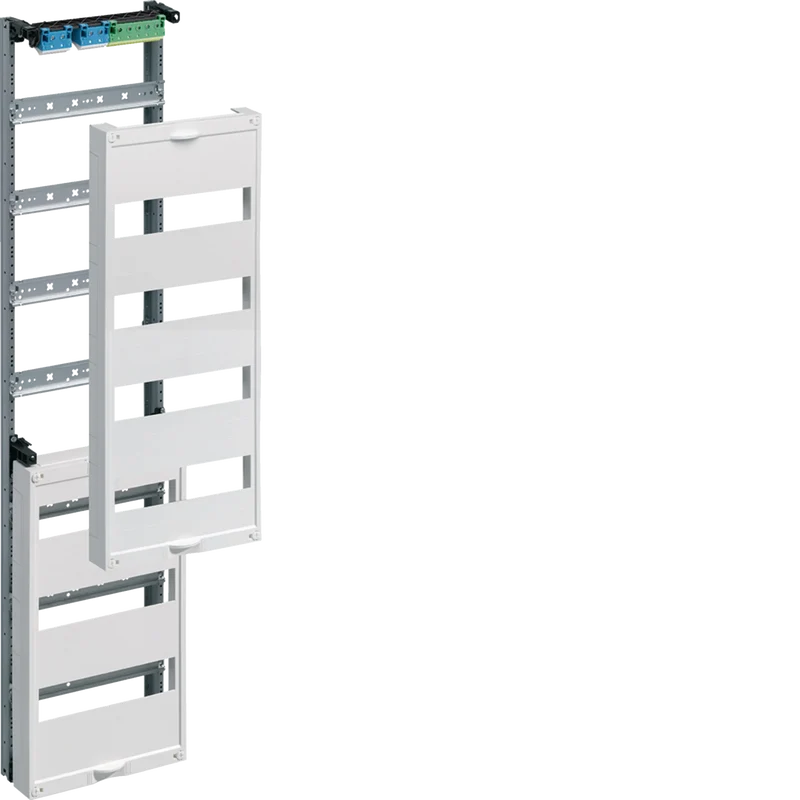 HAGER UW71V Einbausatz, univ., m.Hutschienen, für Feldverteiler AP 7reihig, 1050x250mm, QC