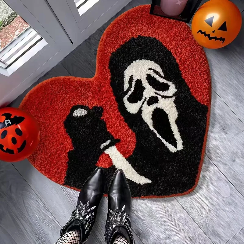 Spaßiges Halloween-Themen Dekoratives Teppich Karnz