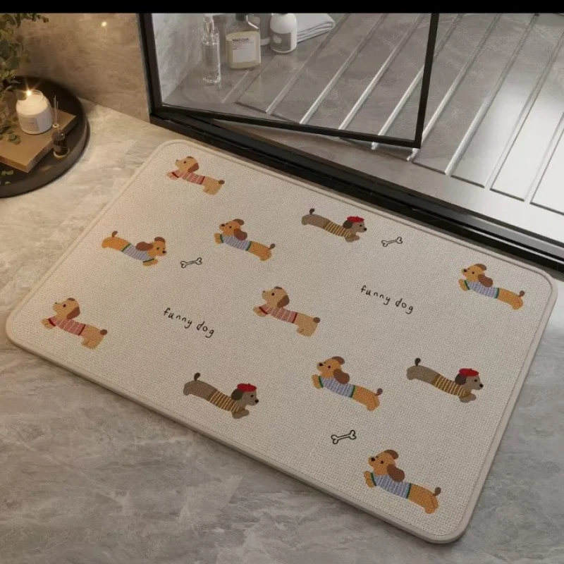 Lustige hundethemen Anti-Rutsch-Badematte Karnz