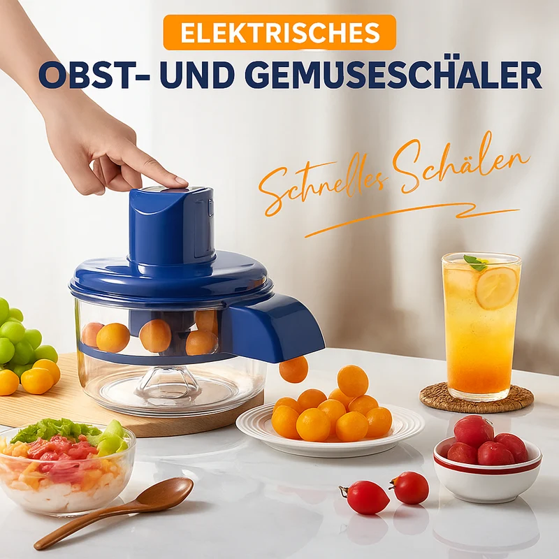 PeelPro Crystal – Schälen in Sekunden. Ohne Aufwand. Ohne Schmutz