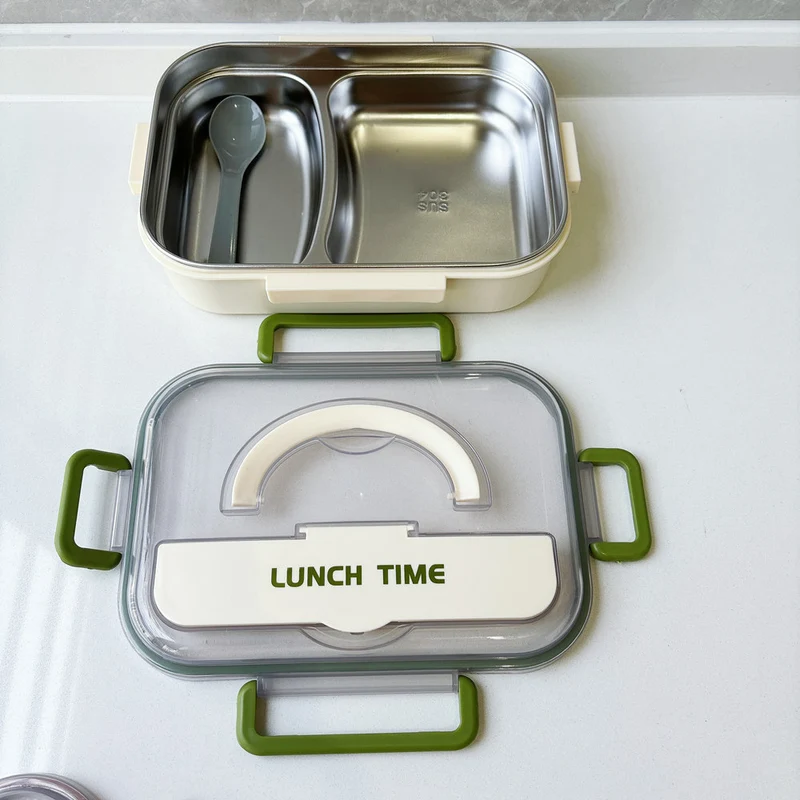 Mehrfach-Compartments Edelstahl Meal Prep Box