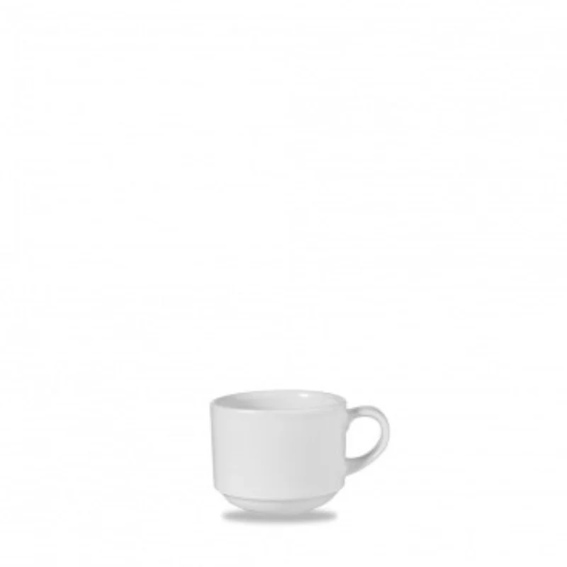 Profile White Tasse stapelbar 9cl H5.3cm, D6cm