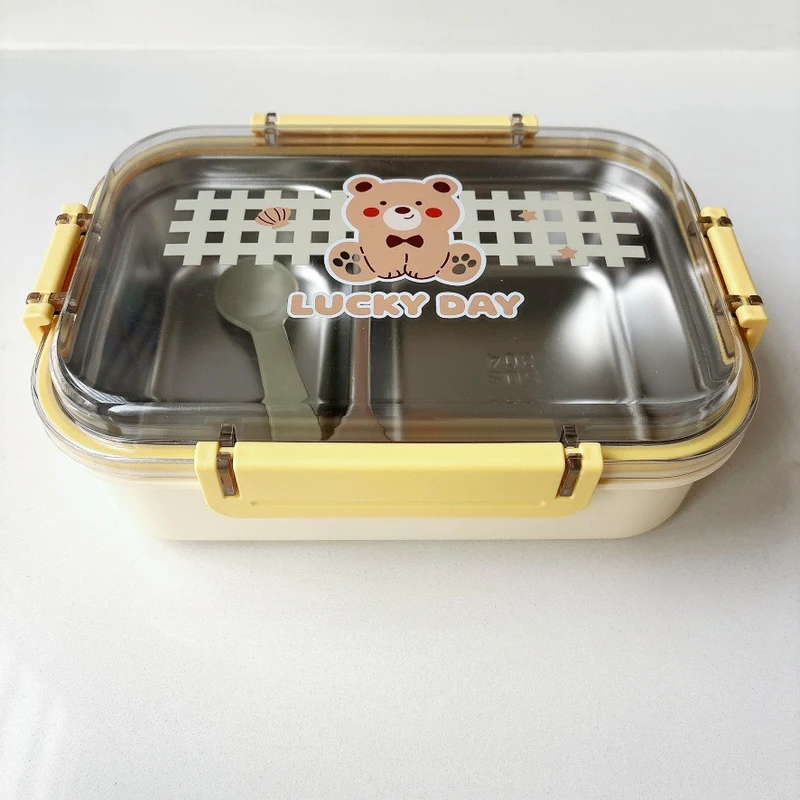 Süßer tierisches Lunch-Aufbewahrungsbehälter