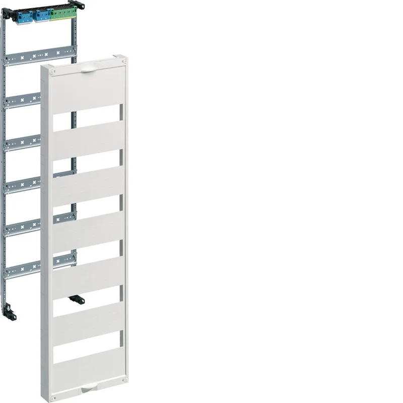 HAGER UW61U Einbausatz, univ.FW, m. Hutschienen, f. Feldverteiler UP 6reihig, 900x250mm, QC