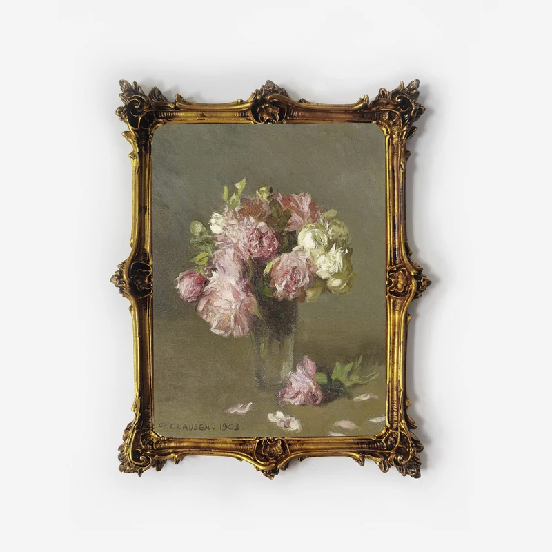 Vintage Blumenkunst