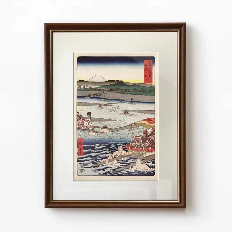 Japanische Vintage Kunstdruck