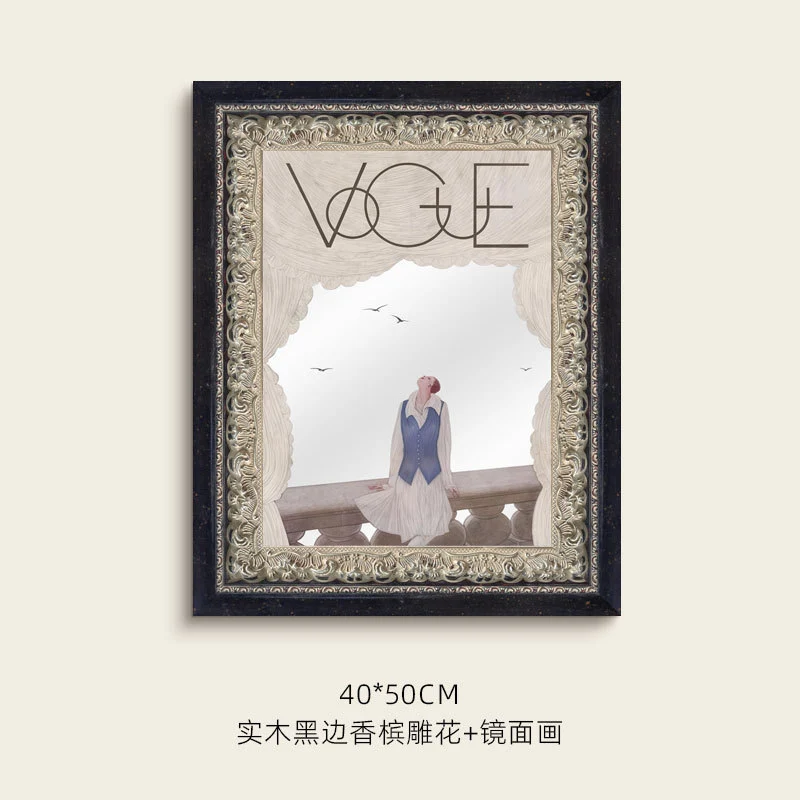 Gerahmter Vogue Kunstdruck