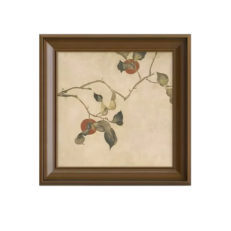 Gerahmte Vintage Botanische Wandkunst