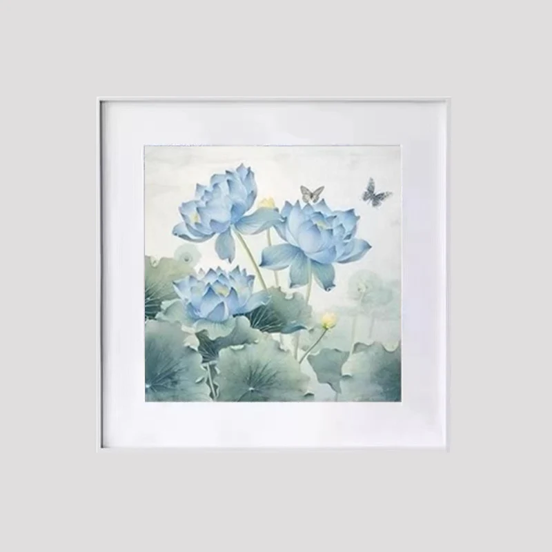 Gerahmtes florales Naturkunstwerk