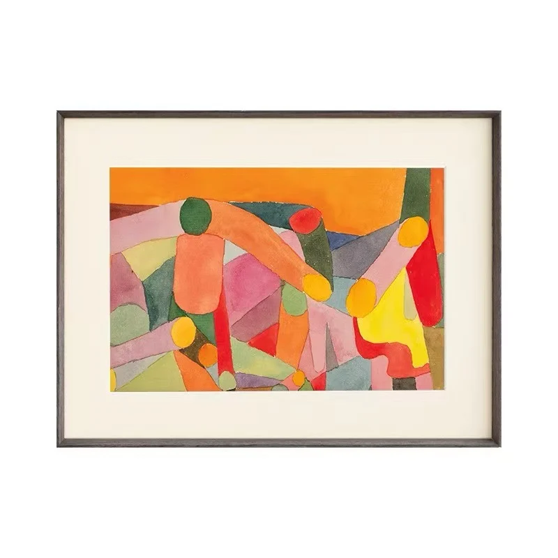 Abstrakte Aquarell Kunstdruck