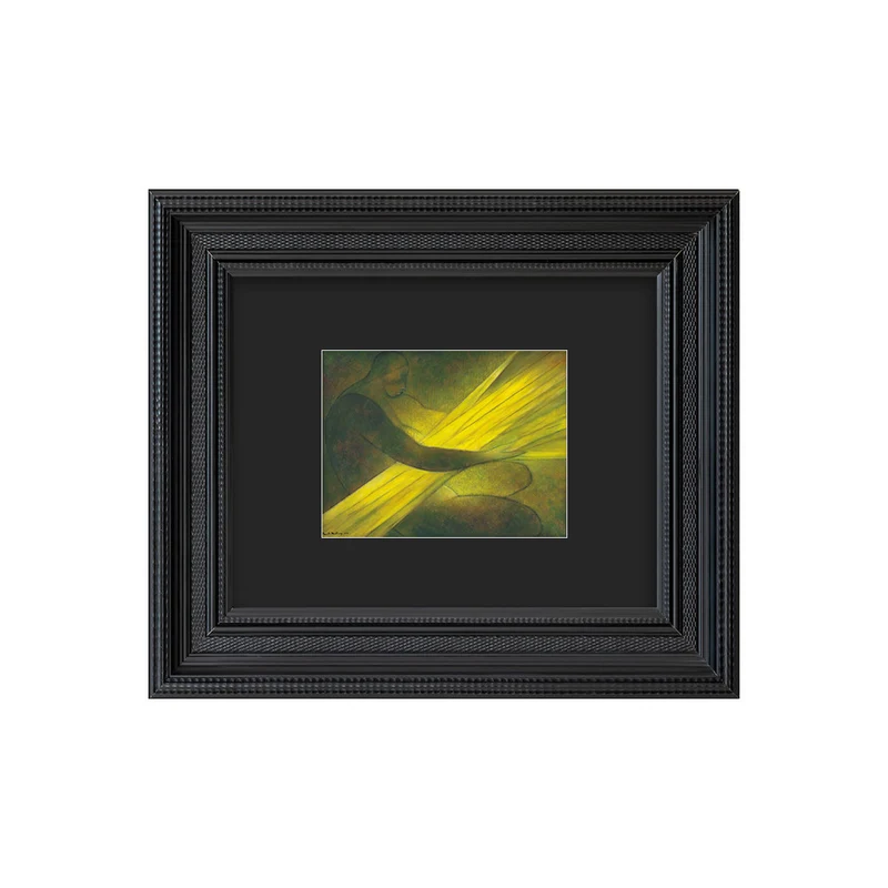 Abstract Expressionist gerahmtes Kunstwerk