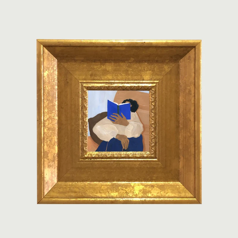 Gerahmte Künstlerische Porträt Wandkunst