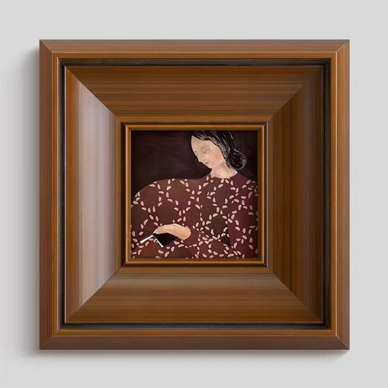 Rahmen Künstlerisches Emotionales Porträt Wandkunst
