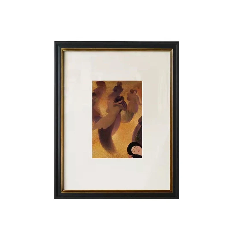 Elegante gerahmte Kunstdruck
