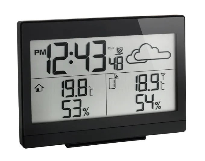 TFA Funk-Wetterstation Casa schwarz