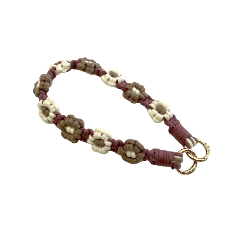 Blumenmuster Schlüsselanhänger Halter Karnz