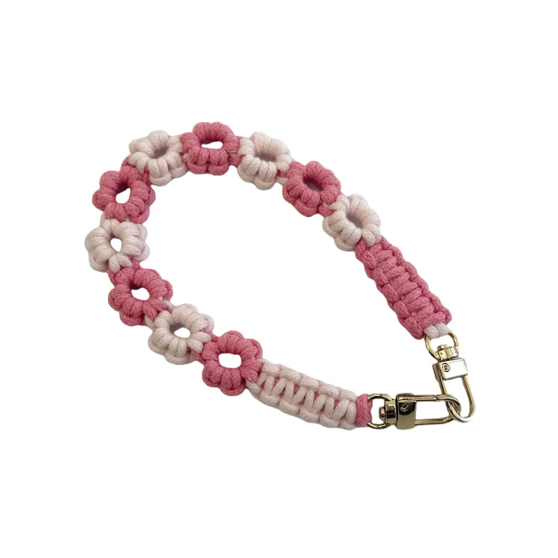 Florale Makramee Brillenhalter Karnz