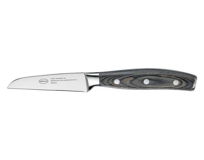RÖSLE Gemüsemesser Wolfgrey mit Griff Pakka 9 cm L 20.7 cm