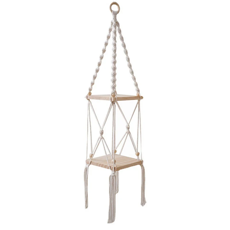 Macramé Hängeregal Organizer Karnz