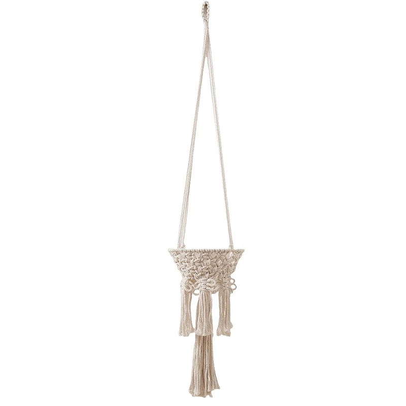 Macramé Hängender Pflanzenkorb Karnz