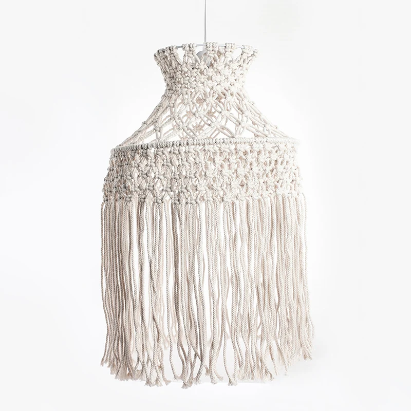 Macramé Hängeleuchte Karnz