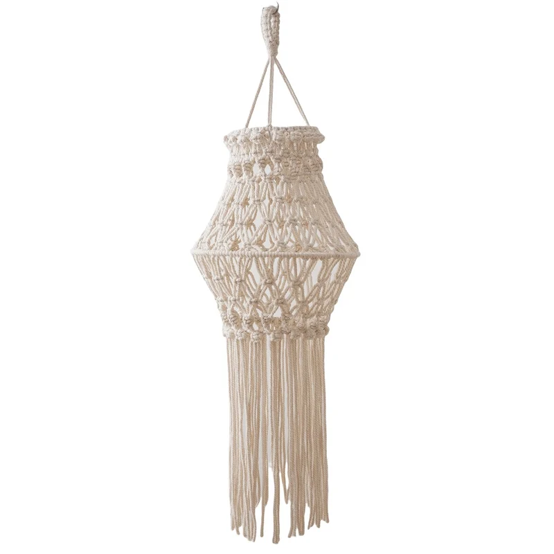 Macramé Hängelaterne Karnz