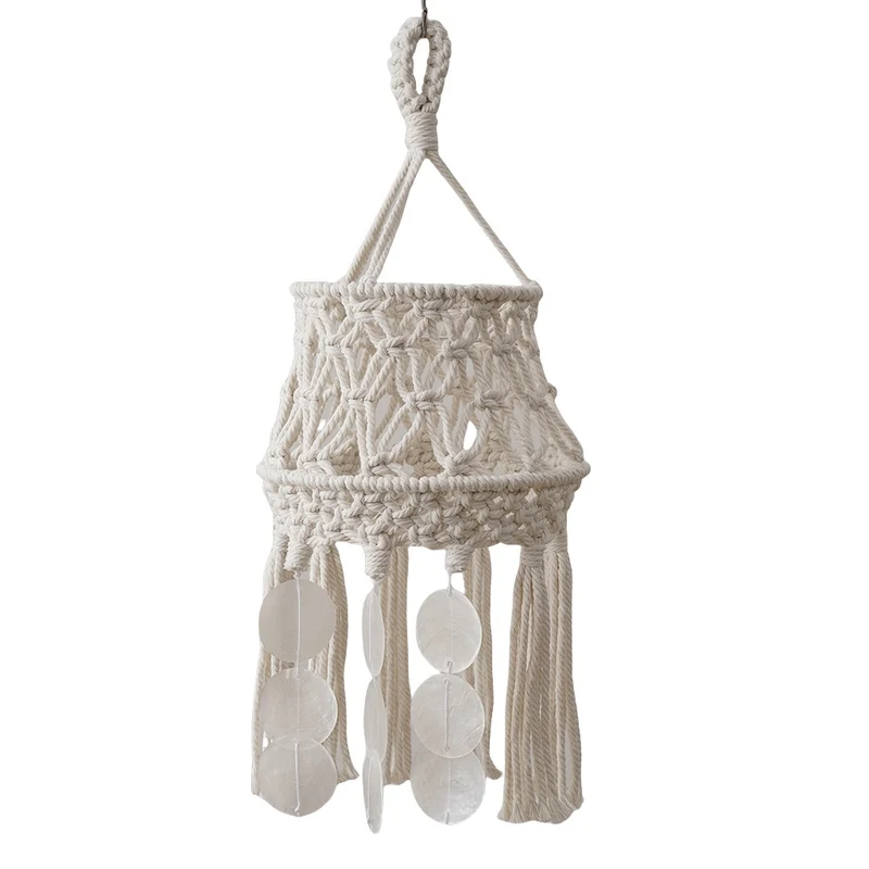 Macramé Dekorativer Hängender Blumentopf Karnz