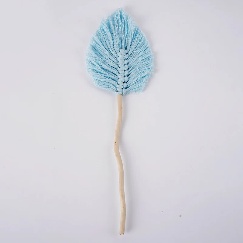 Dekorative natürliche getrocknete Blatt Wandkunst Karnz