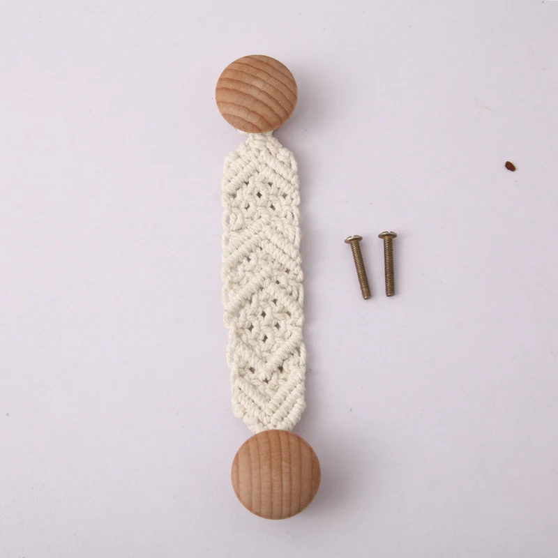 Dekorativer Macrame-Wandhaken Karnz