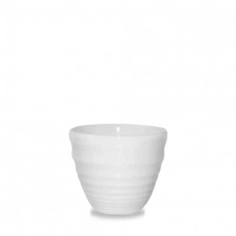 Bit on the Side White Ripple Chip Becher 9.5x8.3cm 28cl