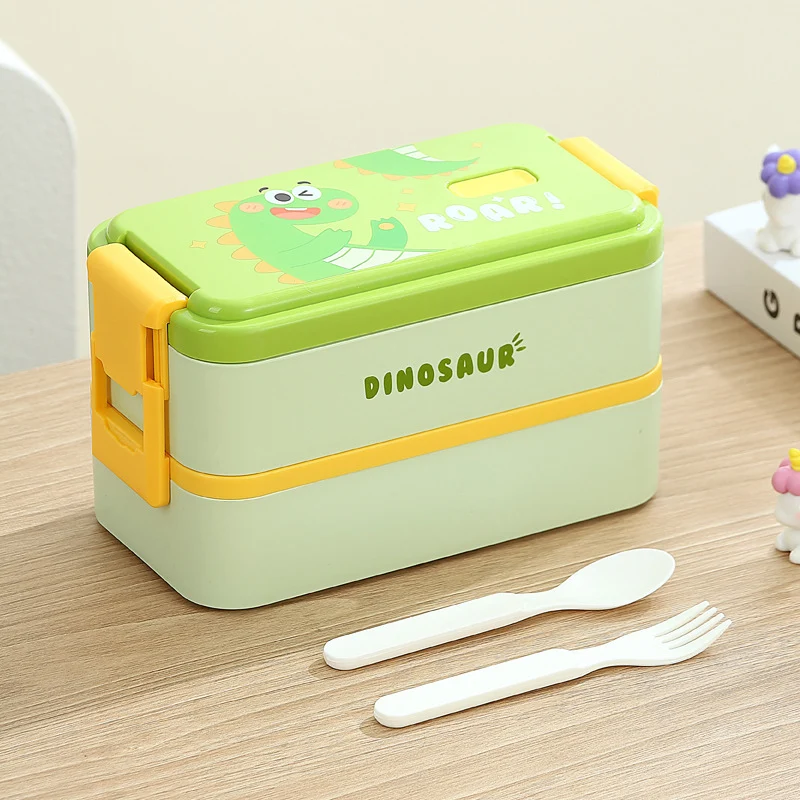 Niedliche Dinosaurier-Themen Bento Lunchbox