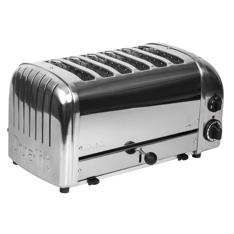 Dualit Vario toaster iz nerjavečega jekla s 6 režami | Model 60144