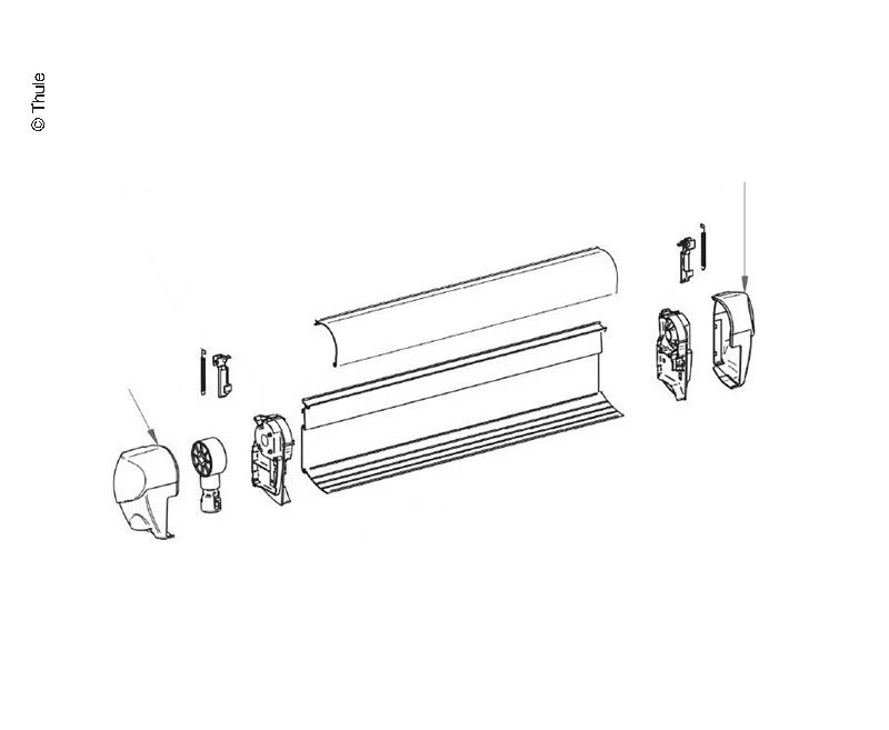 Endkappen-Satz anthrazit - 1500602695 - Omnistor 5003