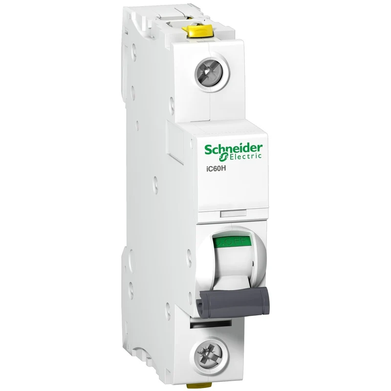 SCHNEIDER ELECTRIC A9F07106 Leitungsschutzschalter 1P C6 6kA - iC60H-C6-1 - Acti9