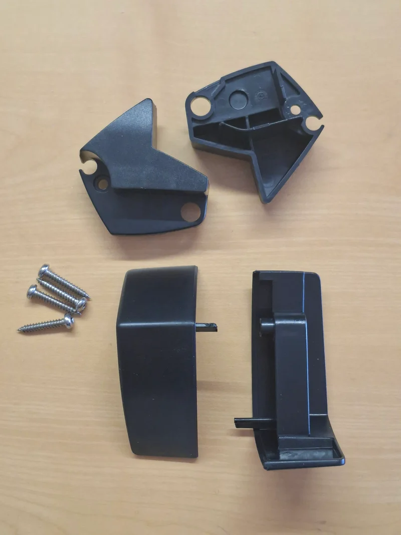 Thule Endkappen , Abschlusskappen Lead Rail Schwarz – für Omnistor 5102, links + rechts