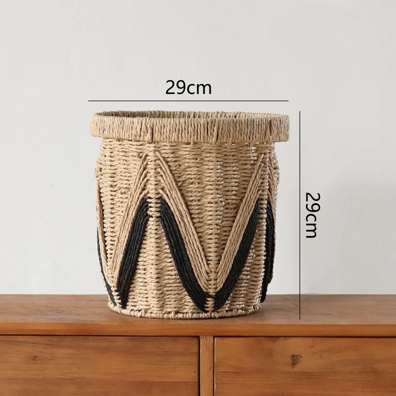 Henkeltasche aus geflochtenem Naturmaterial Karnz