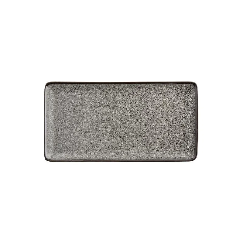 Mineralni pravokotni krožnik 23x12cm | Olympia | Komplet 6 kosov