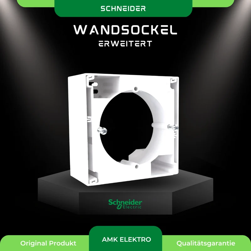 Wandsockel erweitert, weiss Schneider Asfora EPH6100221